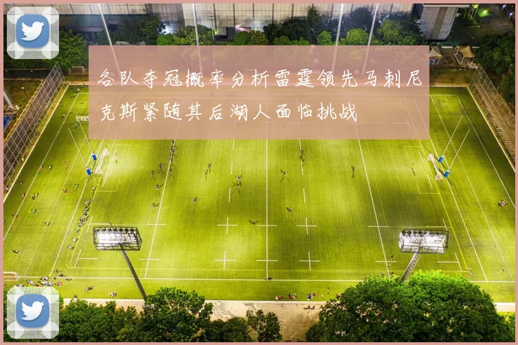 各队夺冠概率分析雷霆领先马刺尼克斯紧随其后湖人面临挑战